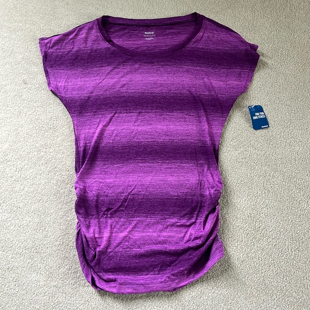 Reebok Women’s Purple Ruched Tunic NWT
